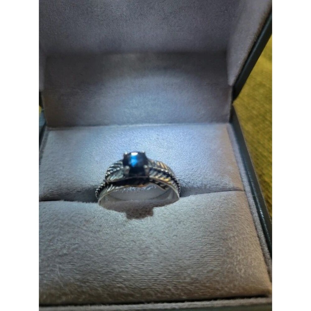 Black Onyx Sterling Silver Ring